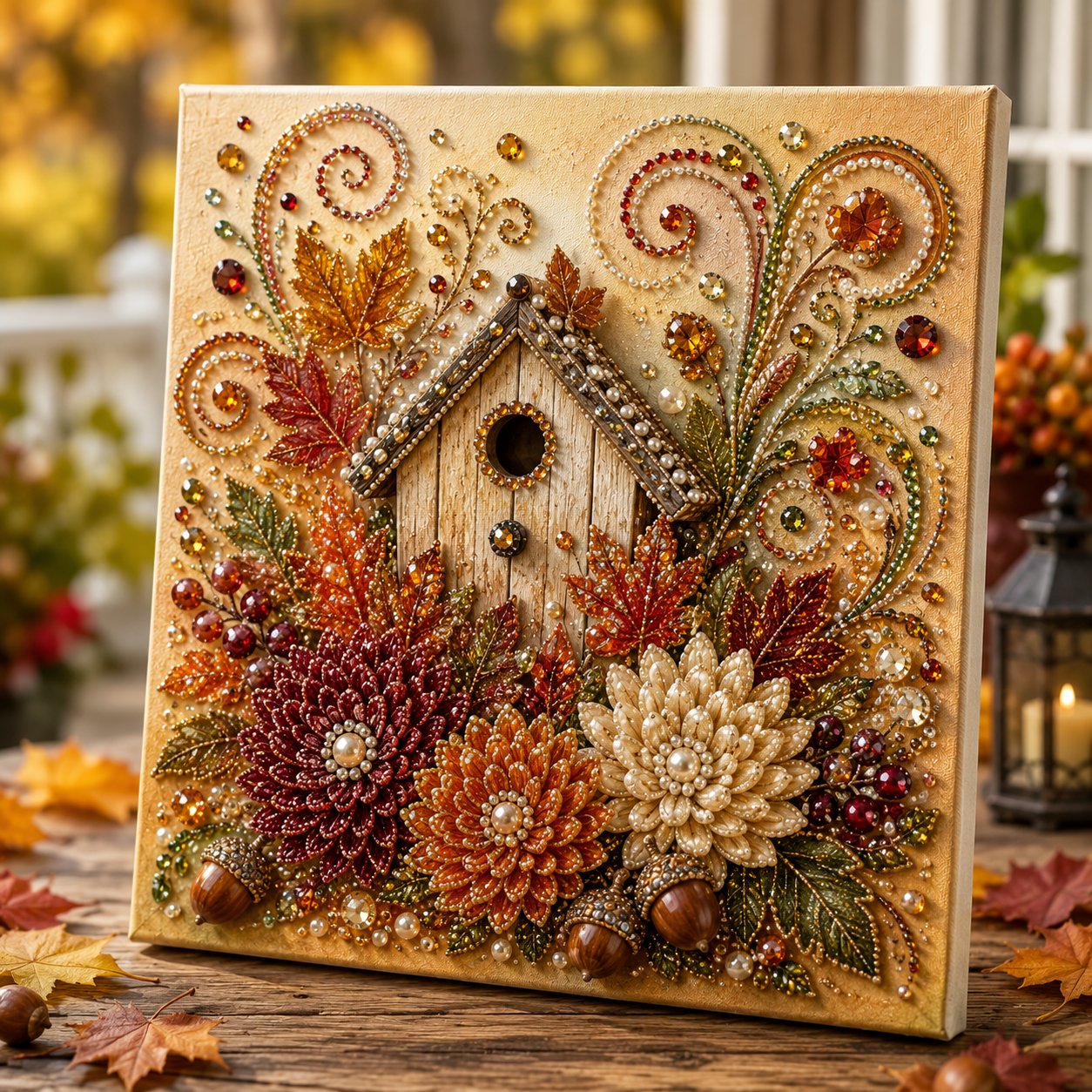 π₯ Last Day 49% OFF - ππ Autumn Pearl Painting Kit β Relaxing DIY Craft to Create Sparkling Fall Artwork ποΈ