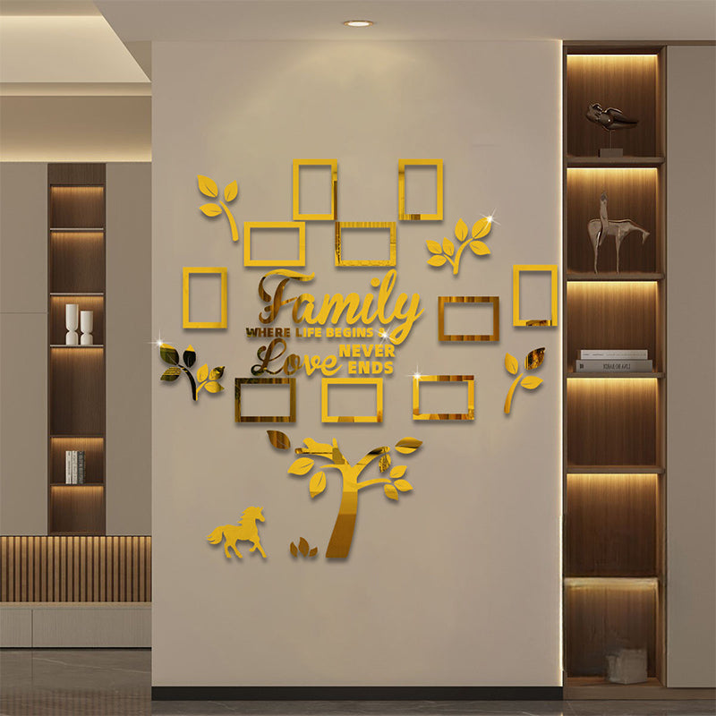π’π’50% OFF !! β°3D Family Tree Photo Frame Wall Sticker