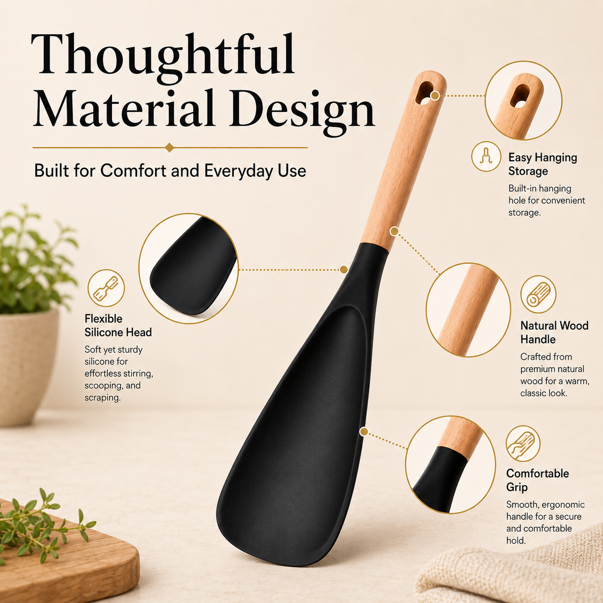 🔥Multifunction Spatula Cooking Spoon