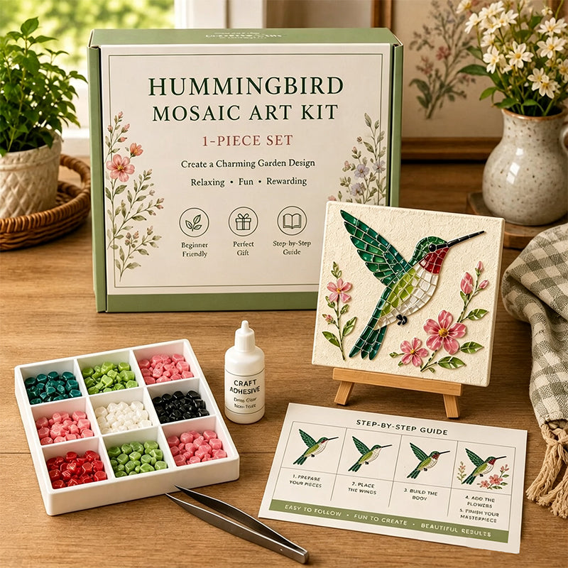 🎨Créez chez vous une mosaïque scintillante ! ✨L'évasion créative idéale. loin des écrans ! 🧘