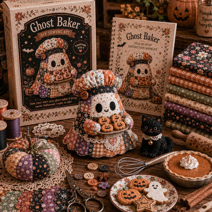 🔥49% Off Last Day - 👻Little Ghost's Cozy Halloween DIY Patchwork Kit