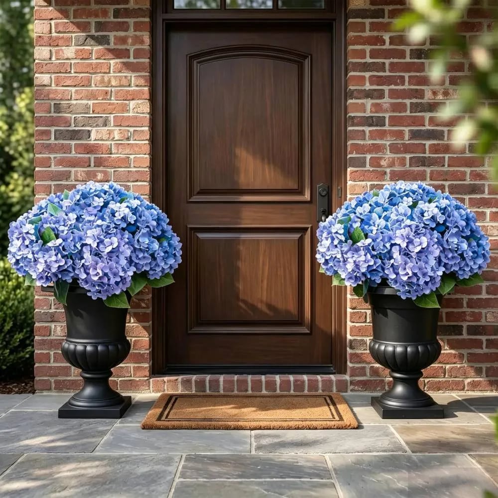 🌼 Kunstige hortensia's voor buiten – UV-bestendig. waterdicht en windbestendig 💐🌸