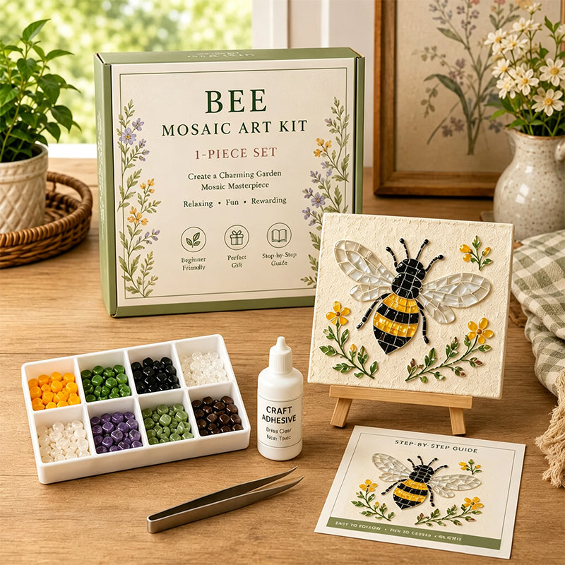 🎨Créez chez vous une mosaïque scintillante ! ✨L'évasion créative idéale. loin des écrans ! 🧘