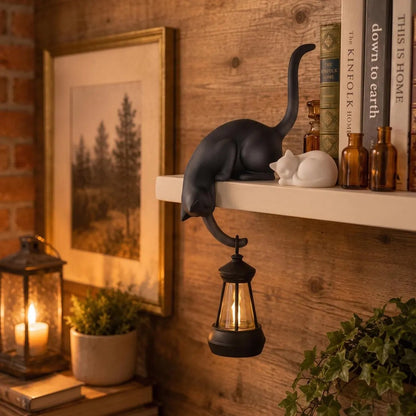 🐈 Niedliche Katzen-Regaldeko mit Haken