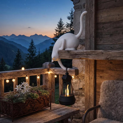 🐈 Niedliche Katzen-Regaldeko mit Haken