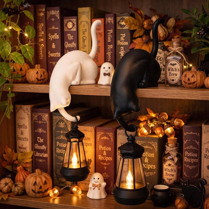 🐈 Niedliche Katzen-Regaldeko mit Haken