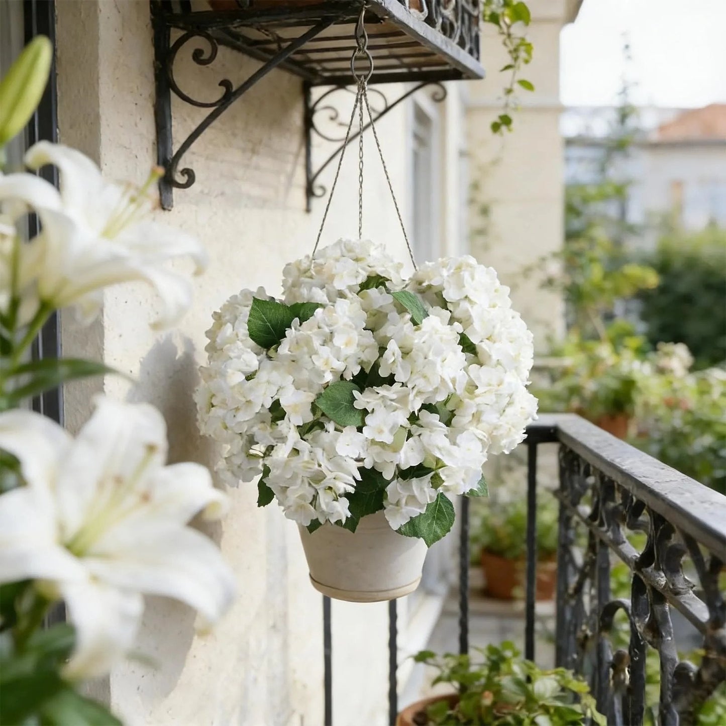 🌼 Kunstige hortensia's voor buiten – UV-bestendig. waterdicht en windbestendig 💐🌸