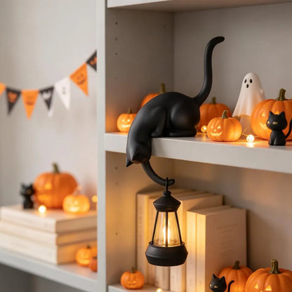 🐈 Niedliche Katzen-Regaldeko mit Haken