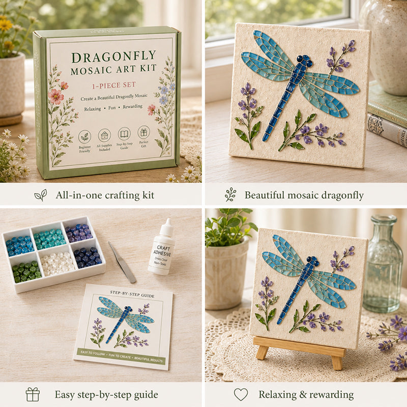 🎨Créez chez vous une mosaïque scintillante ! ✨L'évasion créative idéale. loin des écrans ! 🧘