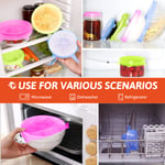 Silicone Cover Stretch Lids Reusable Airtight Food Wrap Covers