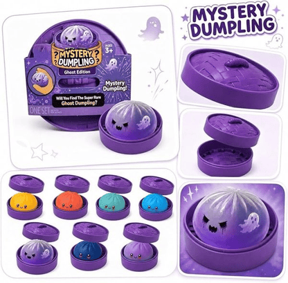 👻Mystery Halloween Ghost Dumpling Squishy💜