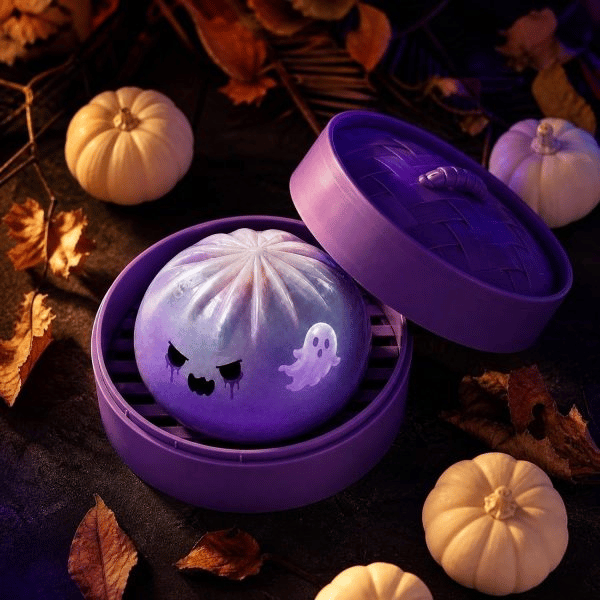 👻Mystery Halloween Ghost Dumpling Squishy💜