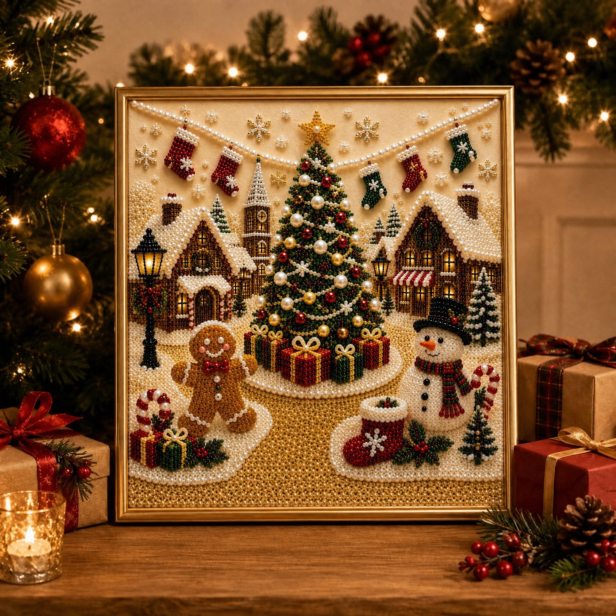🎄 Christmas Village Tree