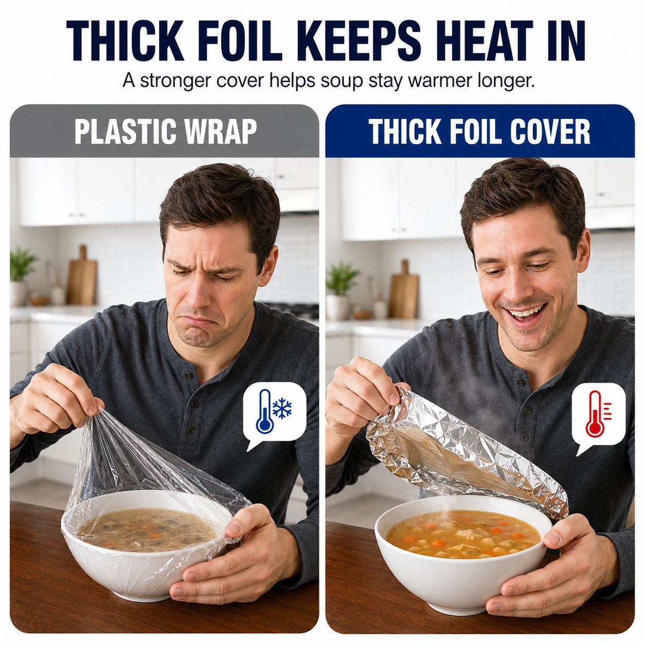Universal Stretchable Aluminum Food Covers🍽️