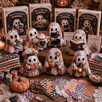 🔥49% Off Last Day - 👻Little Ghost's Cozy Halloween DIY Patchwork Kit