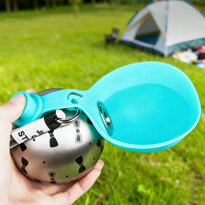 🐕 50% OFF NOW! 💧 2-in-1 Portable Dog Water Bottle – Leak-proof. compact & travel-friendly – Keep your small dog hydrated on walks 🐾