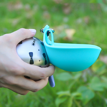 🐕 50% OFF NOW! 💧 2-in-1 Portable Dog Water Bottle – Leak-proof. compact & travel-friendly – Keep your small dog hydrated on walks 🐾