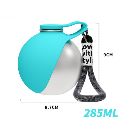 🐕 50% OFF NOW! 💧 2-in-1 Portable Dog Water Bottle – Leak-proof. compact & travel-friendly – Keep your small dog hydrated on walks 🐾