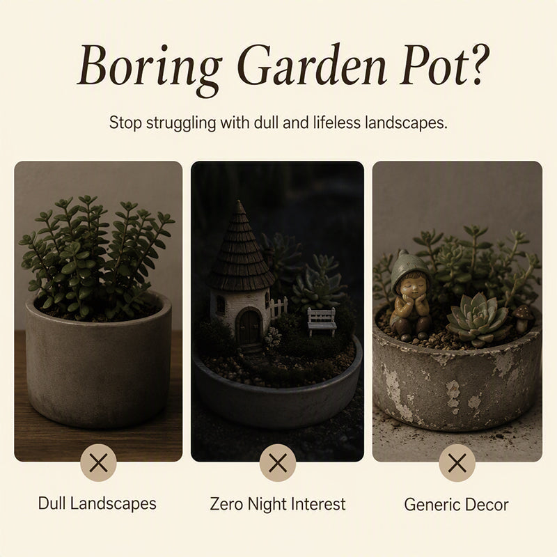 🌿 2026 HOT SALE🥳50K+ SOLD! 💝Glow-in-the-Dark Plant Stakes – 50% OFF! 7 colors. premium resin. sturdy iron hooks – magical garden decor. 🌙