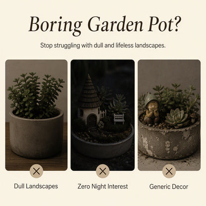 🌿 2026 HOT SALE🥳50K+ SOLD! 💝Glow-in-the-Dark Plant Stakes – 50% OFF! 7 colors. premium resin. sturdy iron hooks – magical garden decor. 🌙